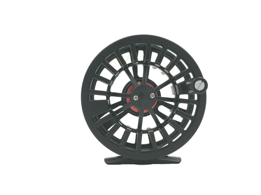 Fly Reel Black with Sippy Red – Rudder Fishing