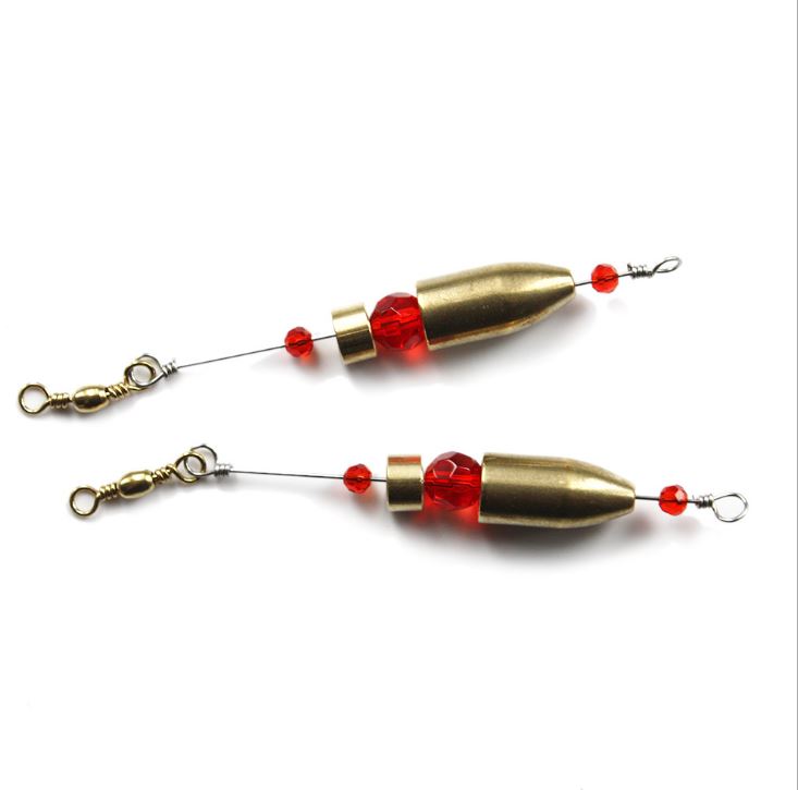 Brass Carolina Ready Rig Rudder Fishing