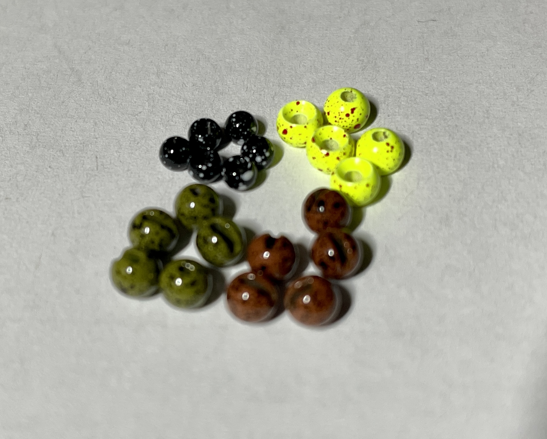 Rudder 1000 Tungsten Beads – 7 Sizes & Colors: Copper, Black, Gold, Silver, Orange